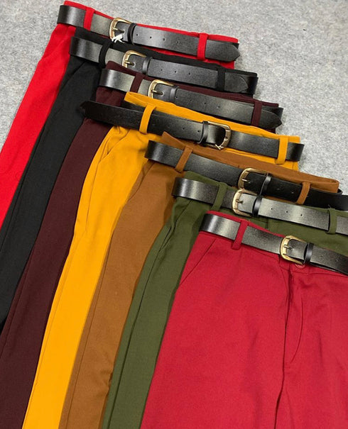 Formal Trouser With Belt